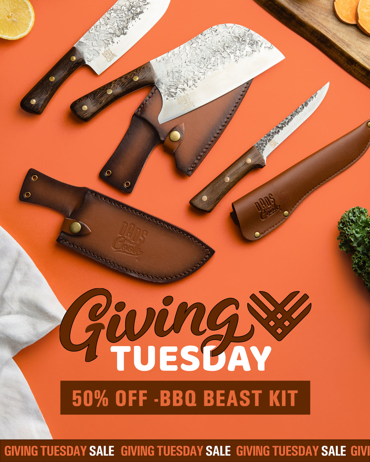Giving Tuesday paid social ad creative by Ultra Marketing Group