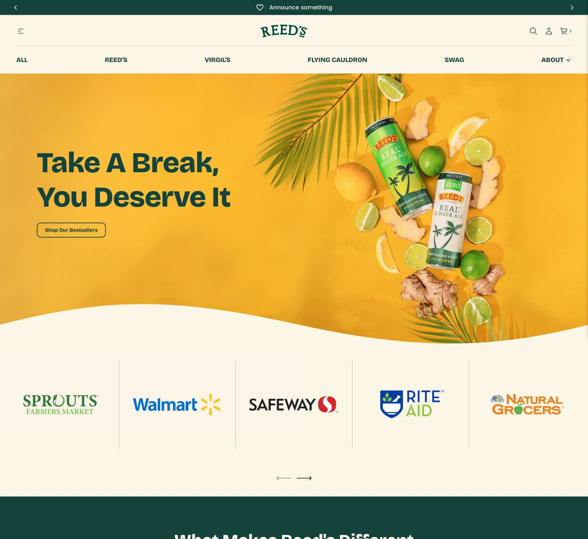 Shopify homepage design by Ultra Marketing Group