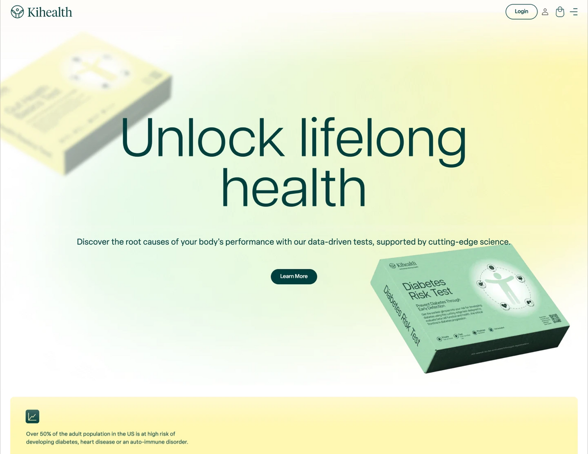 Shopify homepage design by Ultra Marketing Group