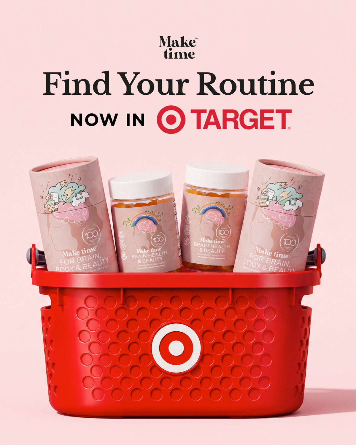 Make Time Wellness Target campaign ad creative by Ultra Marketing Group